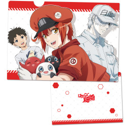 Cells at Work!! Acrylic Diorama A [Red Blood Cell & White Blood Cell  (Neutrophil) & Platelet] (Anime Toy) - HobbySearch Anime Goods Store