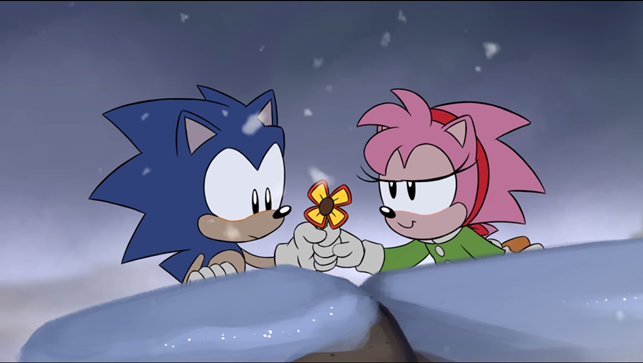 Sonamy Channel on X: I'm working on a new Classic #Sonamy artwork