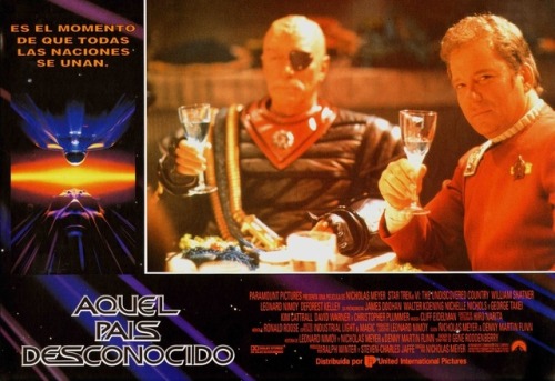 William Shatner and Christopher Plummer  in “Star Trek VI: The Undiscovered Country”        Spanish 