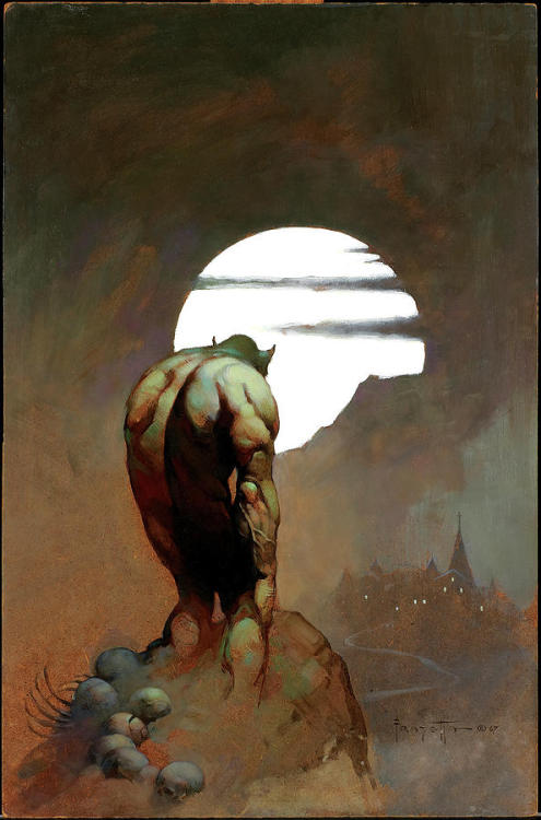 Night Stalker by Frank Frazetta.