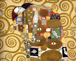 artimportant:  Gustav Klimt - Fulfillment,