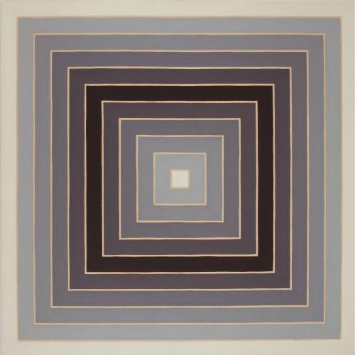 Frank Stella – Concentric square, 1966