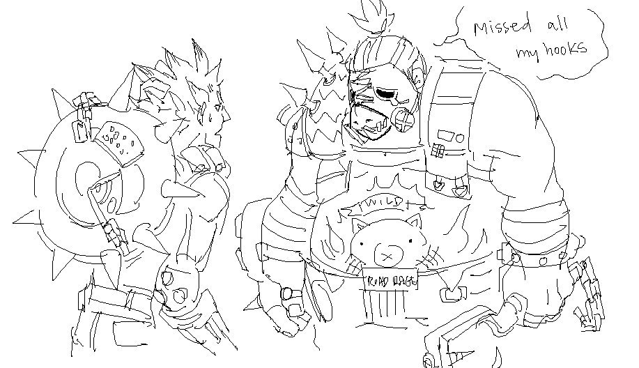 lodsofnothing:  twitter overwatch doodle dump