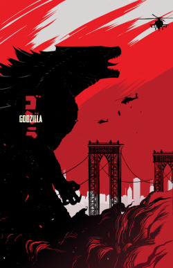 xombiedirge:  Godzilla by Dan Mora