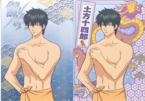 heartfullofsoul: MOAR SHIRTLESS GINTAMA GUYS THEY ALL HAVE THE SAME POSE BUT WHO CARES