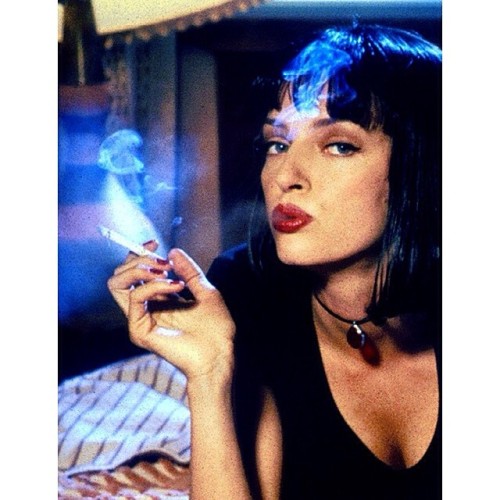 XXX pulpfictionfun:  Mia Wallace, Pulp Fiction. photo