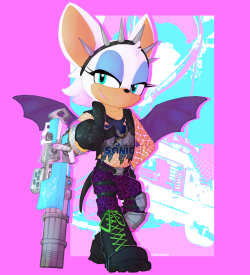 canonkiller: where we dropping, boys? rouge and her fortnite skins to honor the incredible SnapCube sonic 06 dub. i have not played fornite, or this game, but i’m glad my first ever sonic fanart is. this. if you want to see more of my art, check me