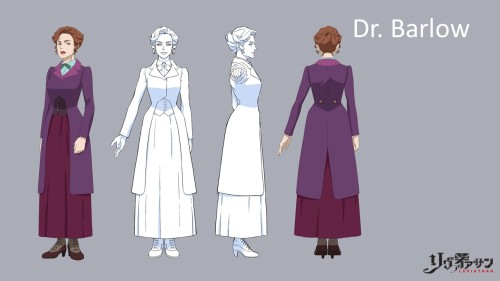 Character Models For Dr. Barlow, Count Volger, & Master Of Mechaniks Klopp In Leviathan (2025)