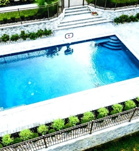 Natural PoolInspiration For A Large, Contemporary Backyard Renovation With A Rectangular Natural Hot