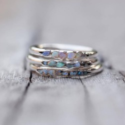 sosuperawesome: Rings by Meri Geraldine on Etsy  See our ‘rings’ tag 