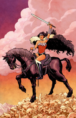 comicartappreciation:  Wonder Woman #24 cover by Cliff Chiang 