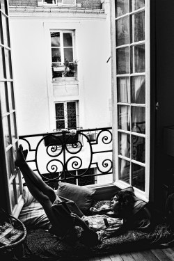 quentindebriey:  Steffy at home.Paris june