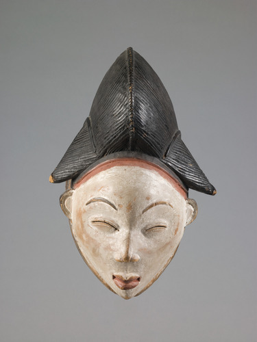 slam-african:Mask (mukudj) for the Okuyi Society, Unidentified Punu artist, early 20th century, Sain