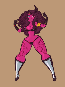 croxovergoddess:  Commission of Garnet as