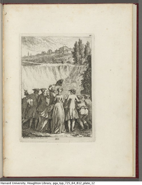 Subleyras, Luigi, 1743-1814. Nella venuta in Roma di madama Le Comte e dei Signori Watelet, e Copett
