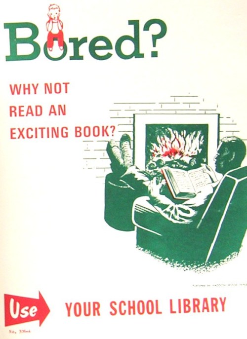 scientificphilosopher: Vintage Posters for Libraries and Reading After a look at those vintage ads f