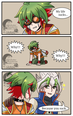 justanotherotakuandartist:Some more stupid comics for you guys ahaha. Based on this post! 