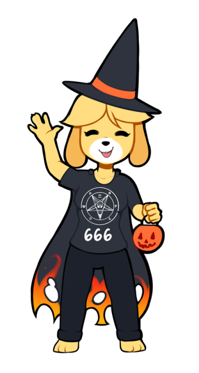marble-soda:  If you don’t reblog this transparent halloween isabelle you’ll be cursed for life