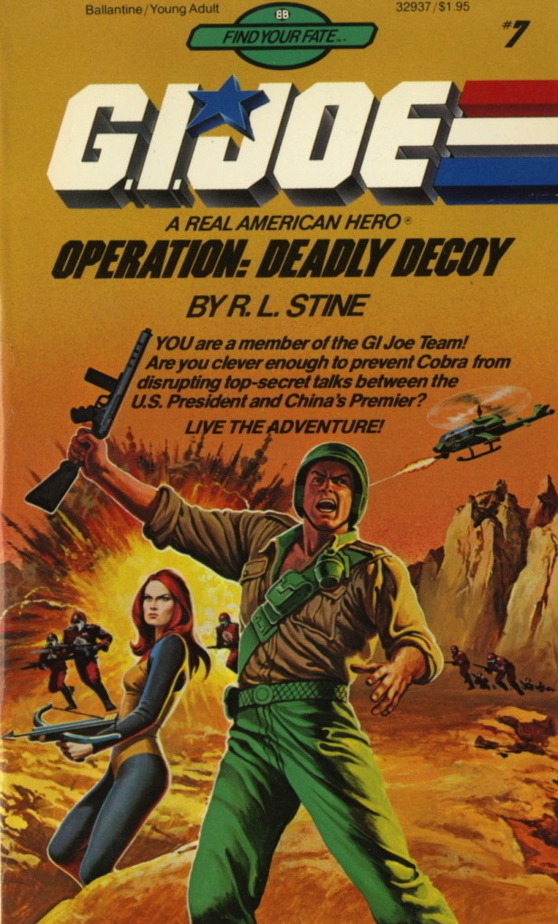 wilwheaton:  notpulpcovers:  vintagegeekculture:  My favorite one of these GI Joe