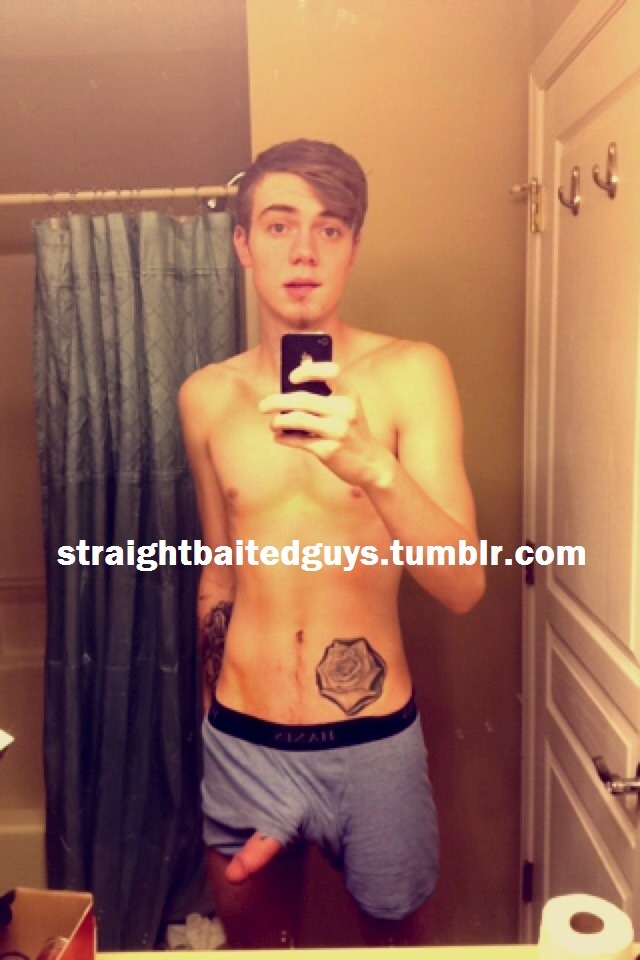 straightbaitedguys:  This cute 19 year old loves being a sex slave, and boy do I