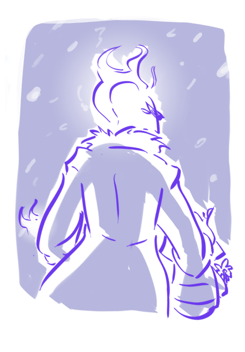 nobledaydraws:  I sketched some Underfell!Grillbys while trying to design a version