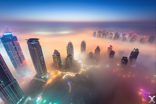 mymodernmet:Daniel Cheong’s surreal cityscape photos capture some of the world’s tallest