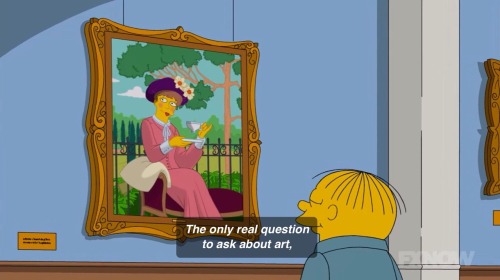 simpsons art history