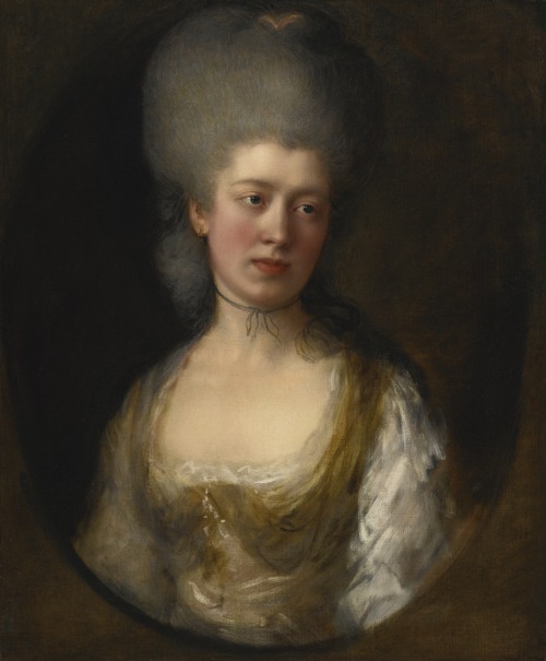 monsieurleprince:Thomas Gainsborough (1727 - 1788) - Portrait of Lady Catherine Ponsonby, Duchess 