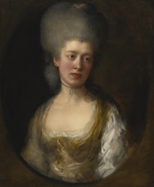 monsieurleprince:  Thomas Gainsborough (1727 - 1788) - Portrait of Lady Catherine Ponsonby, Duchess 