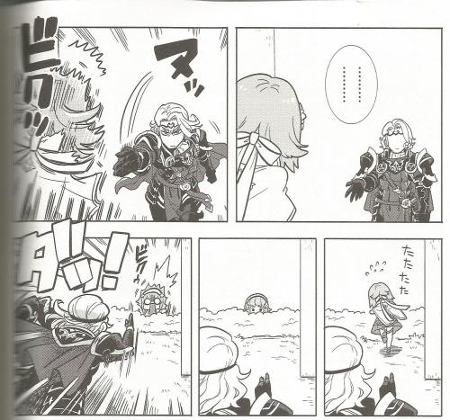 gangstapantsu:snipergys:Fire Emblem Fates Royal Family AnthologyFrom a chapter in which Xander tries