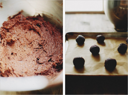 Triple Chocolate Cookies