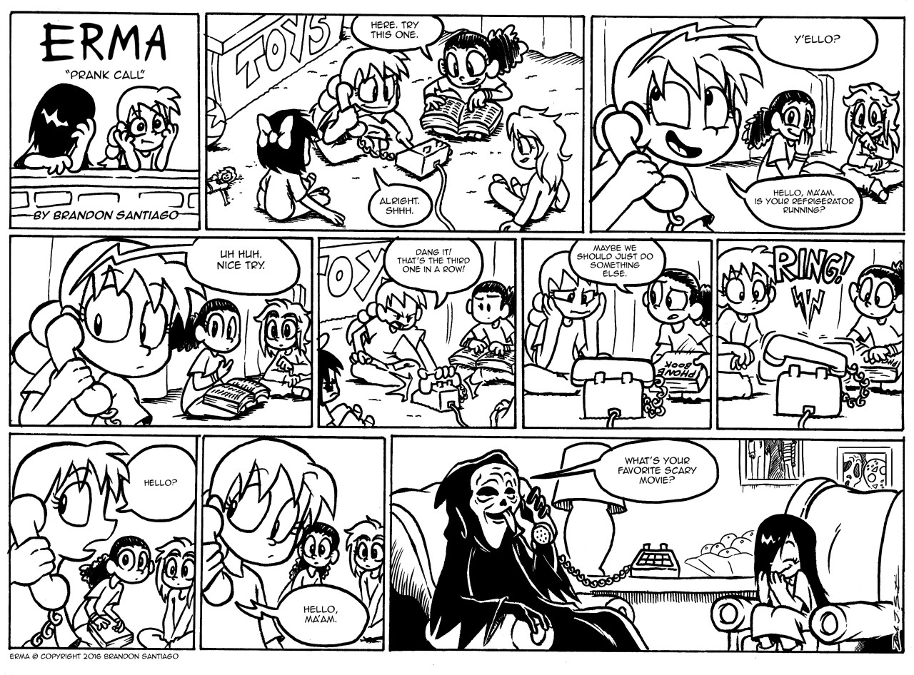 brandontheoutcast:  Erma- Prank Call