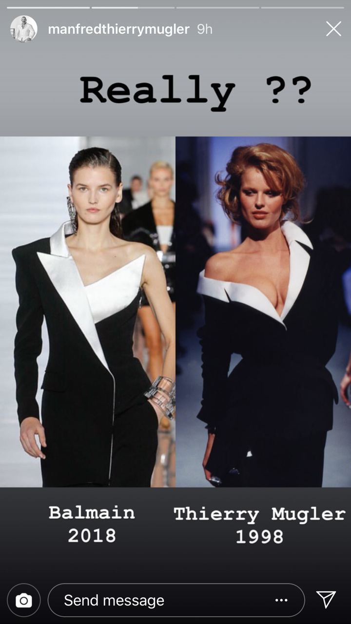 snatchedweaves: fuckrashida:  Mugler has had enough!!!!     Oh wow!?!?  