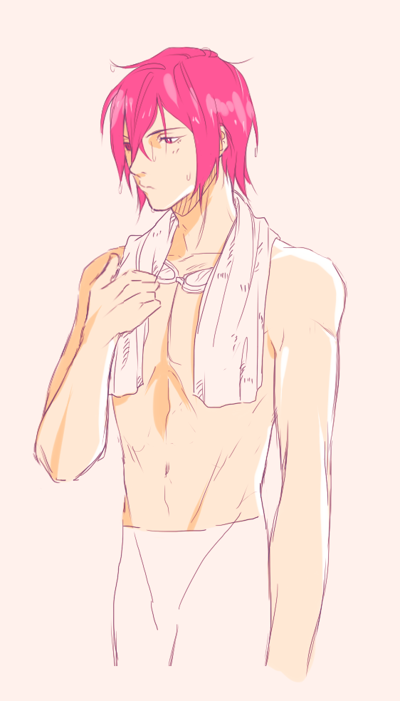 berrylord:  My aesthetics = Melodramatic swimmers, wet hair, and dry towels!