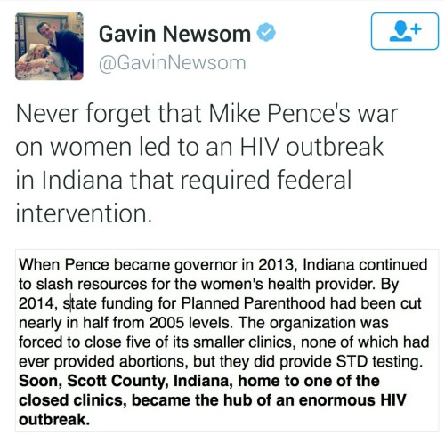 Porn Pics liberalsarecool:  The ignorance of Mike Pence