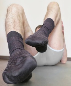 guysandladsinblacksocks:  Black Socks from the Web 2789 