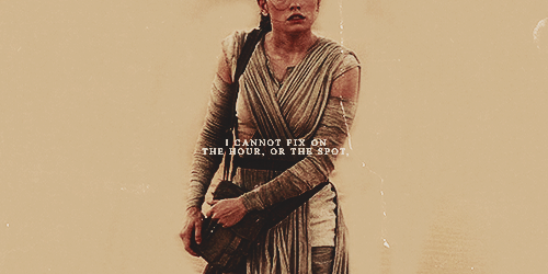 “I cannot fix on the hour, or the spot, or the look or the words, which laid the foundation. It is t