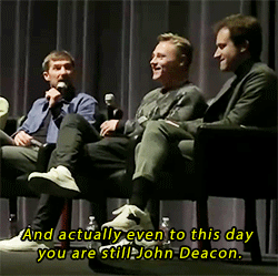 rogerstaylor:“It was the first time we were performing together out of the wigs and out of the costu