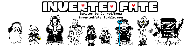 Made a quick IF Sans battle sprite i hope you guys - Undertale: Inverted  Fate