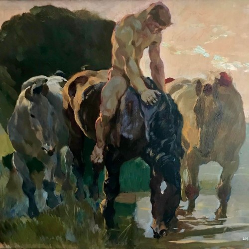 Mea-Gloria-Fides:  Swimming With Horses: Ludvík Vacátko (1873 - 1956).