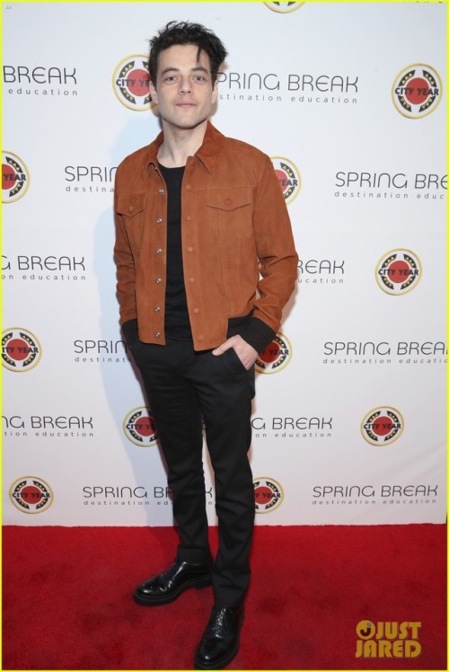 vyrt:Rami Malek attends the City Year Los Angeles’ Spring Break: Destination Education.