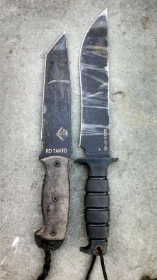 military-life:  Ontario Spec Plus Gen II SP45 Knife (Black)