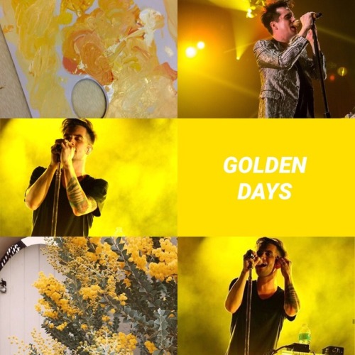 brendon urie + yellow