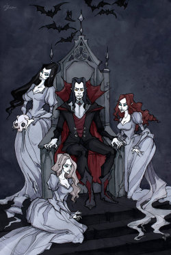 lilygoat:  “Dracula & His Brides”