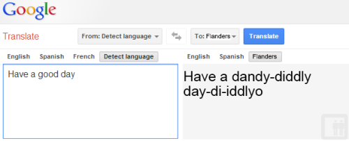 awkward-elevator:  How to speak Flanders 