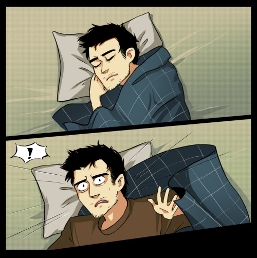 all-things-canon: Castiel’s first experience in falling asleep as a human