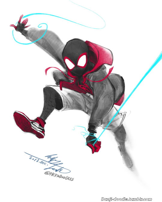danji-doodle:  Watched “Spider-Man: Into the Spider-Verse” the second time and like it even more 👏😎 ** I’ll more active on instagram as I migrate all the tumblr contents there.@danjidoodle (nsfw)@heyndoodles (personal & sfw)