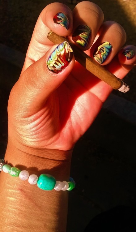 the-maddabber:  I like this for more than just the blunt. Stay strong beautiful. 