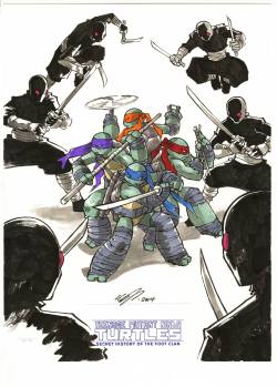 Bear1Na:  Teenage Mutant Ninja Turtles: Secret History Of The Foot Clan By Sophie