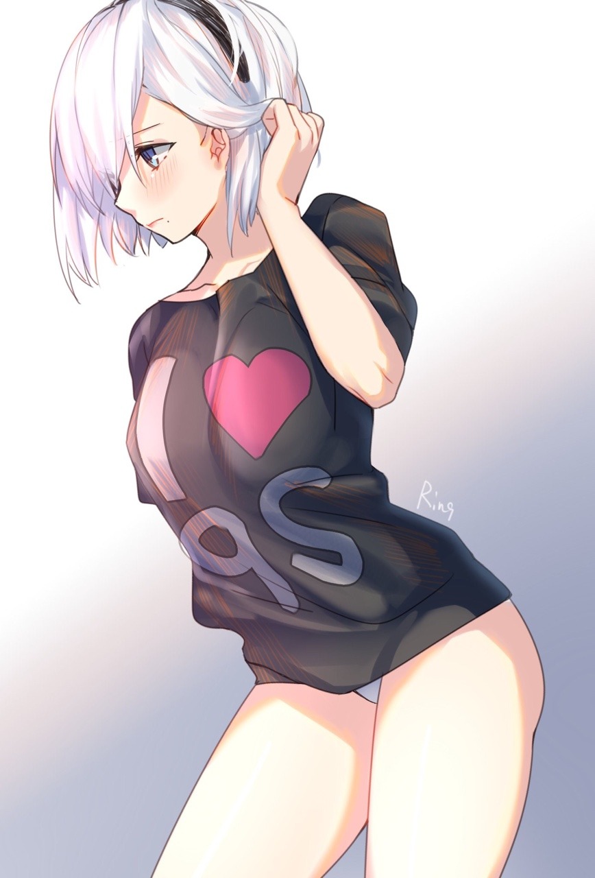 chitoge: Nier by quanjiang1     ※Permission to upload this work was granted by